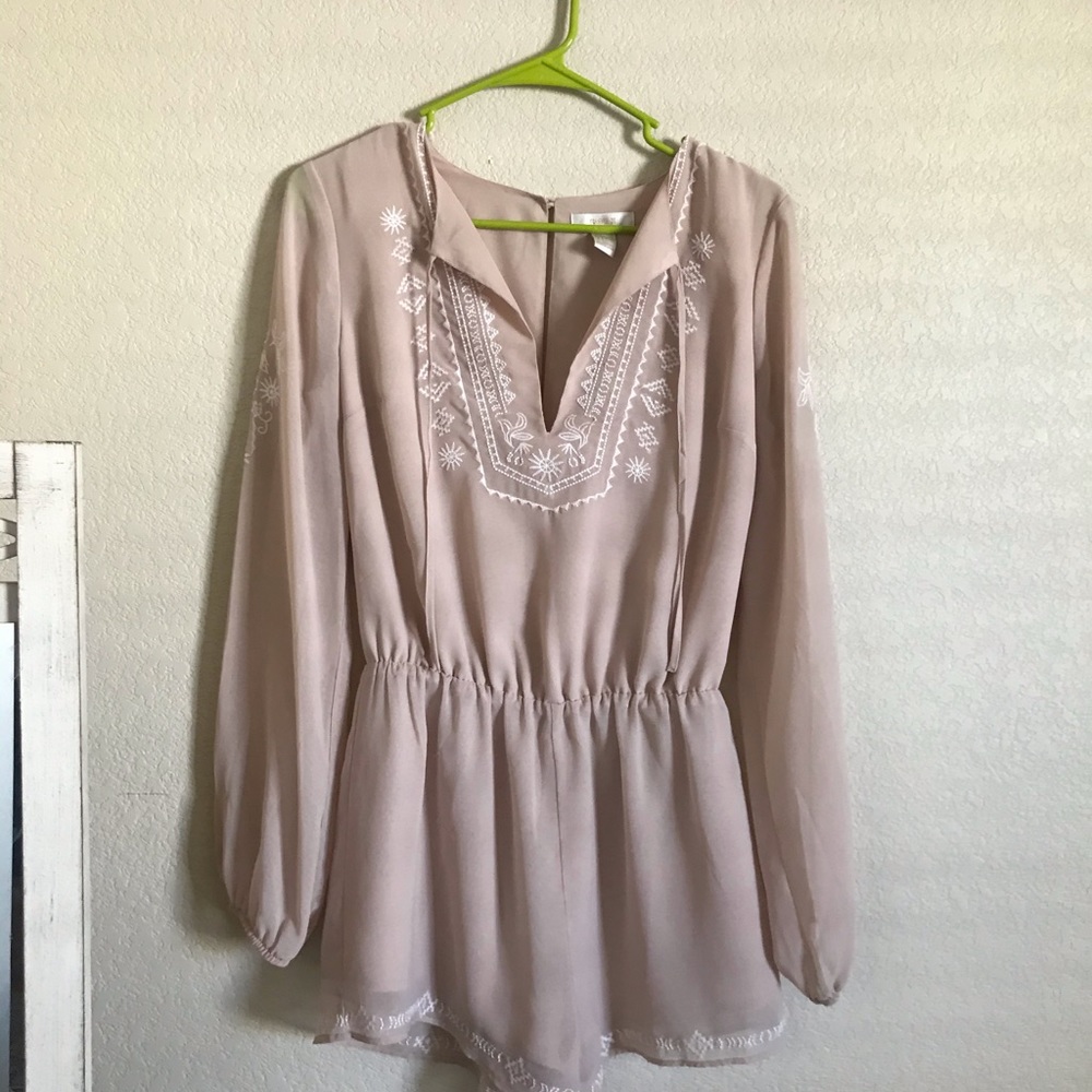 Forever 21 nude romper